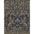 COLE & SON 116/10039.CS.0 BOSCOBEL OAK M GILVER/INK Wallpaper - Eade's Wallpaper
