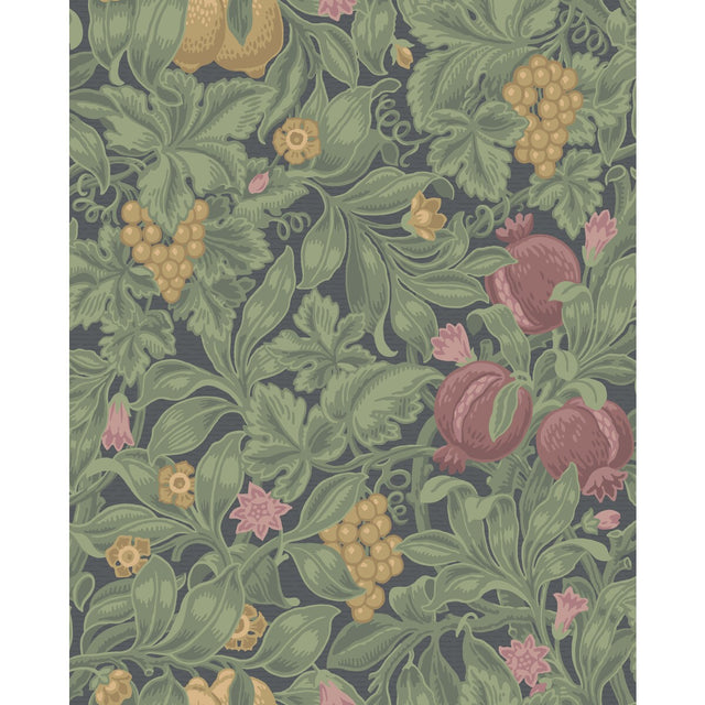 COLE & SON 116/2008.CS.0 VINES OF POMONA CRIM/OLIV Wallpaper - Eade's Wallpaper