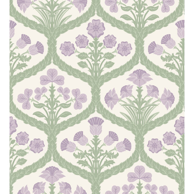 COLE & SON 116/3012.CS.0 FLORAL KINGDOM MULB/OLIVE Wallpaper - Eade's Wallpaper
