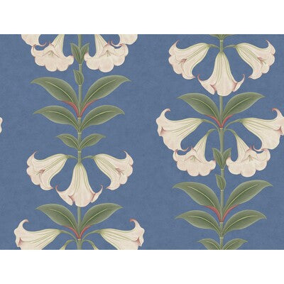 COLE & SON 117/3008.CS.0 ANGELS TRUMPET BALLET SLIPPER/SAGE/C SKY Wallpaper - Eade's Wallpaper
