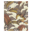 COLE & SON 119/1004.CS.0 HOOPOE LEAVES CRIMSON Wallpaper - Eade's Wallpaper
