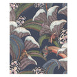 COLE & SON 119/1006.CS.0 HOOPOE LEAVES MIDNIGHT Wallpaper - Eade's Wallpaper