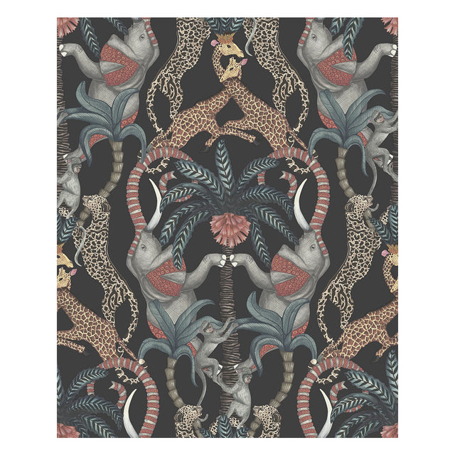 COLE & SON 119/2008.CS.0 SAFARI TOTEM RBY&PRNTRMBL/CHRCL Wallpaper - Eade's Wallpaper