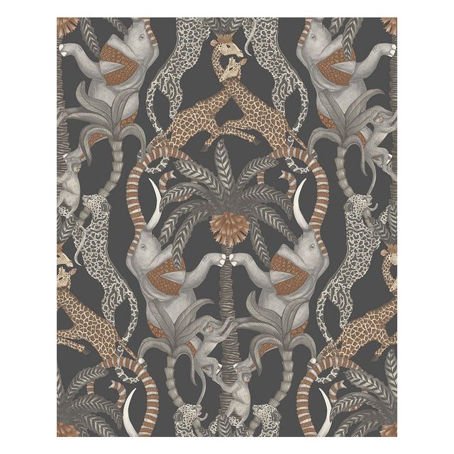 COLE & SON 119/2009.CS.0 SAFARI TOTEM GNGR&TP/CHRCL Wallpaper - Eade's Wallpaper