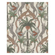 COLE & SON 119/2011.CS.0 SAFARI TOTEM TRCT&FRSTGRN/STN Wallpaper - Eade's Wallpaper