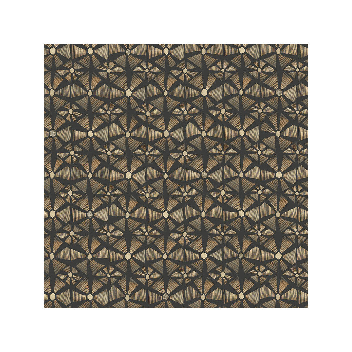 COLE & SON 119/6028.CS.0 KALAHARI SPICE & BLACK Wallpaper - Eade's Wallpaper