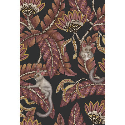 COLE & SON 119/7033.CS.0 BUSH BABY CRMSN&MRGLD/CHRCL Wallpaper - Eade's Wallpaper