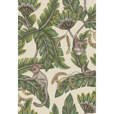 COLE & SON 119/7035.CS.0 BUSH BABY SGE&CHRT/PRCHMNT Wallpaper - Eade's Wallpaper