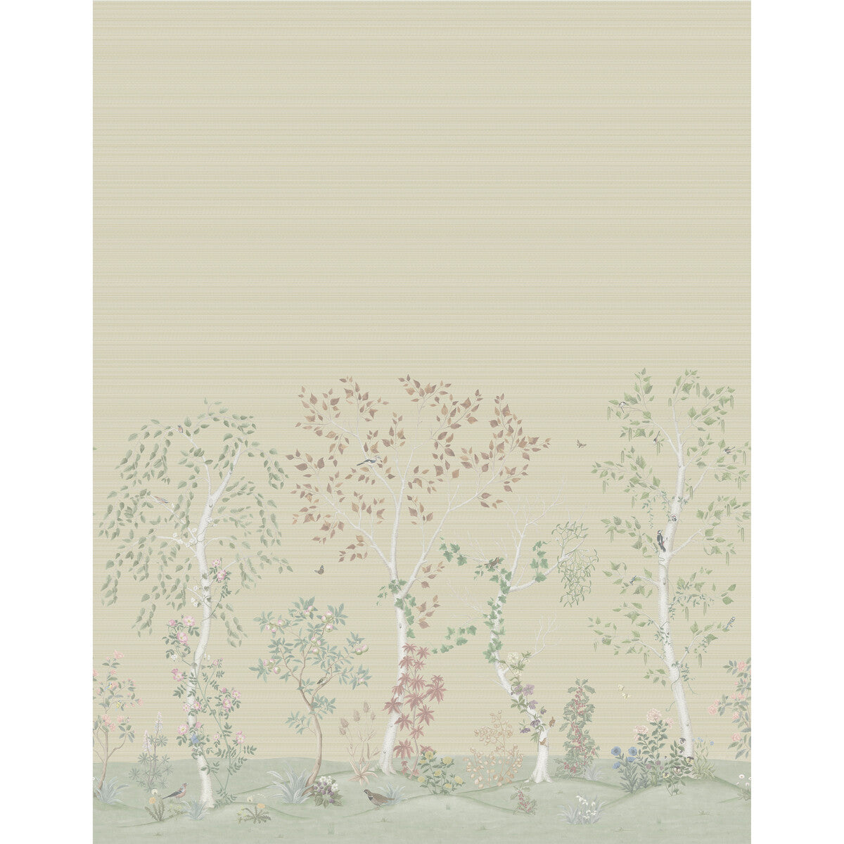 COLE & SON 120/6019G.CS.0 SEASONAL WOODS OAT NATURAL Wallpaper - Eade's Wallpaper