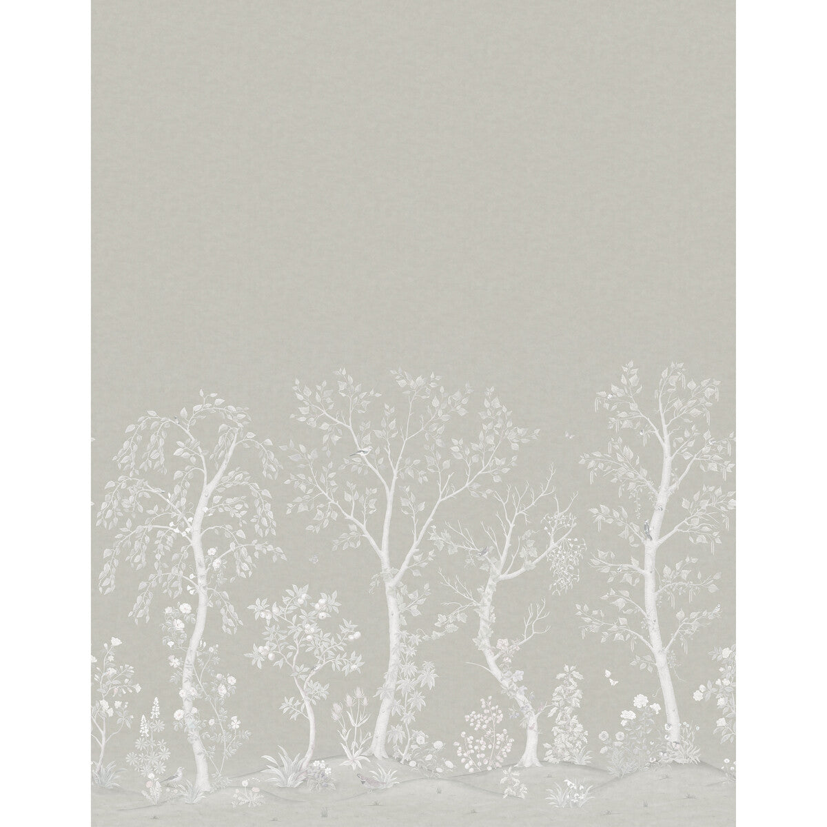 COLE & SON 120/6023S.CS.0 SEASONAL WOODS PLATINUM Wallpaper - Eade's Wallpaper
