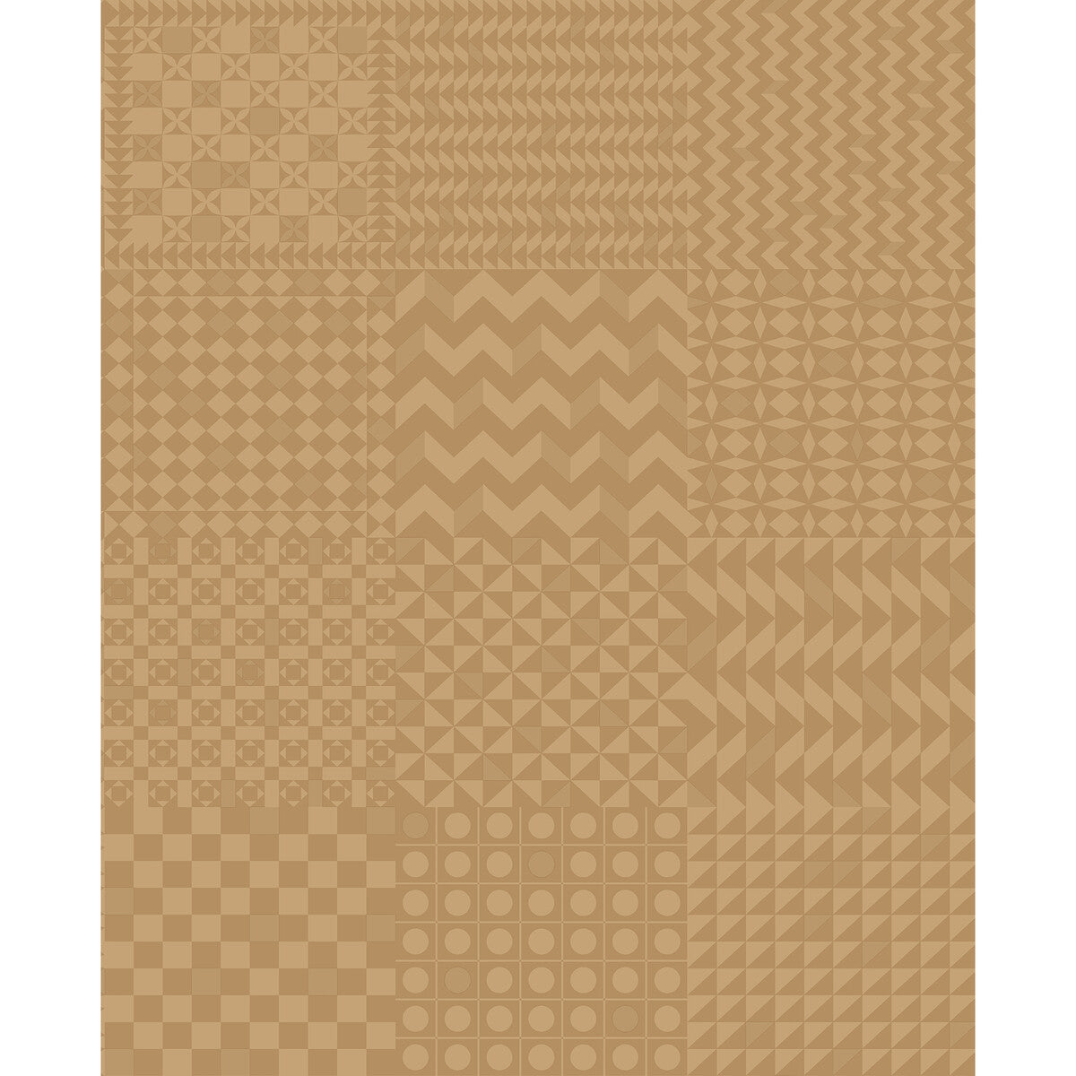 COLE & SON 123/7035.CS.0 GEOMETRICO GOLD ON GOLD Wallpaper - Eade's Wallpaper