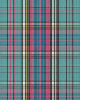 COLE & SON MACANDREAS TARTAN 130/1001.CS.0 in CYAN Wallpaper
