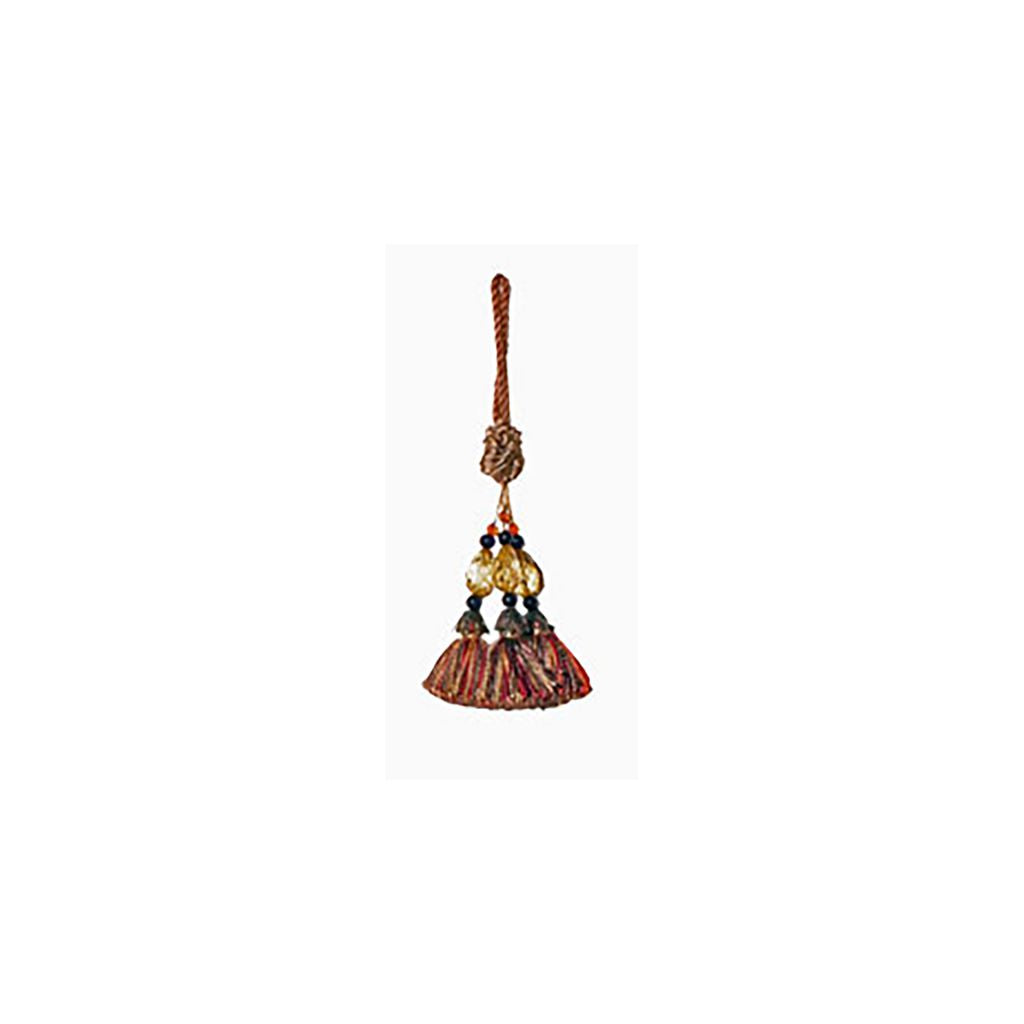 Eade's RMCoco-T1112A4-sample MERLOT CUSHION TASSEL