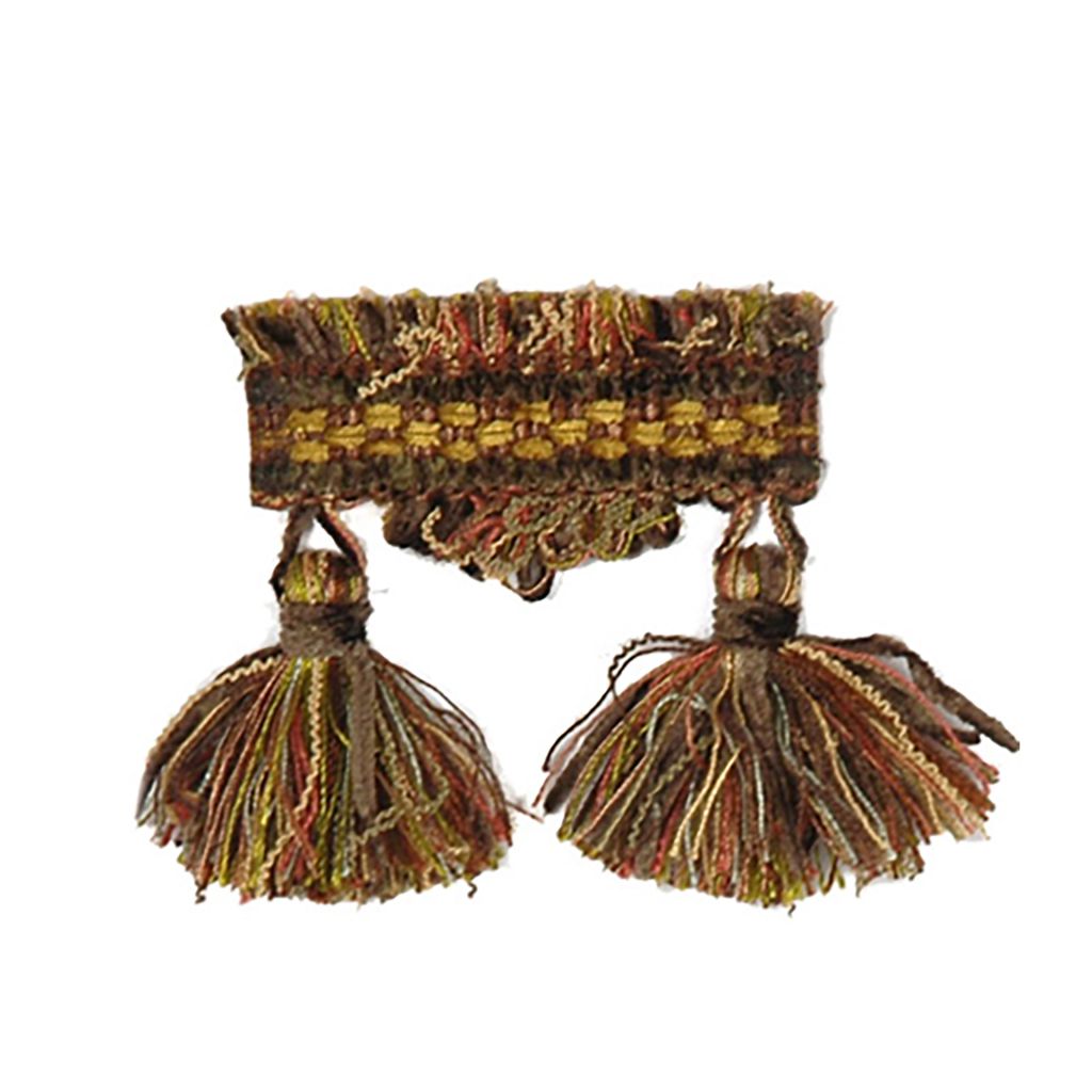 Eade's RMCoco-T1114A35-sample UMBER TASSEL FRINGE