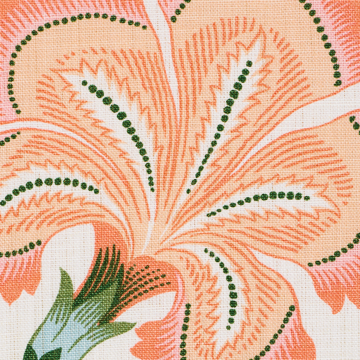 Schumacher 174034 HOTHOUSE FLOWERS in SUNSHINE Fabric - A LO
