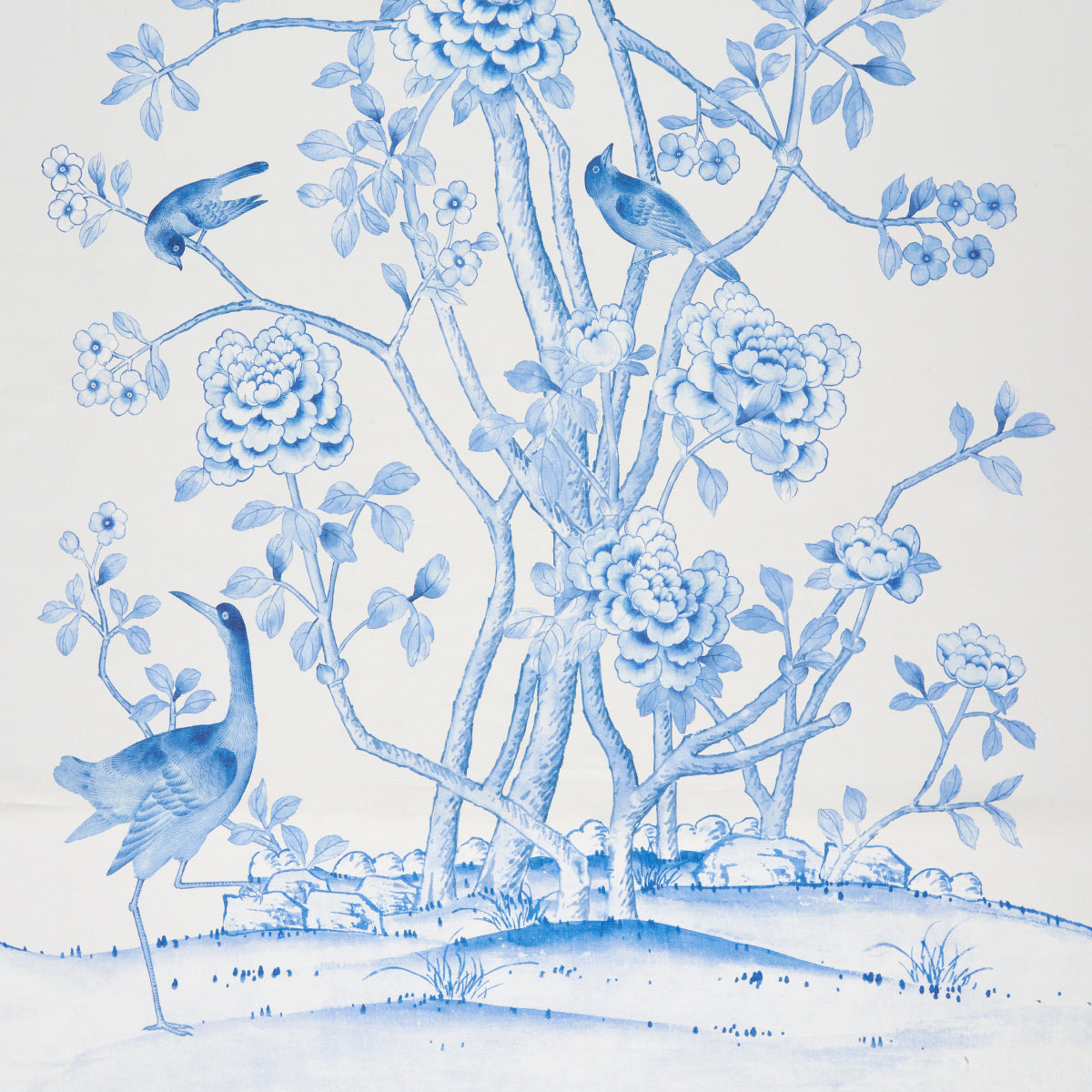 Schumacher 175049 CHINOIS PALAIS in PORCELAIN Fabric - MARY
