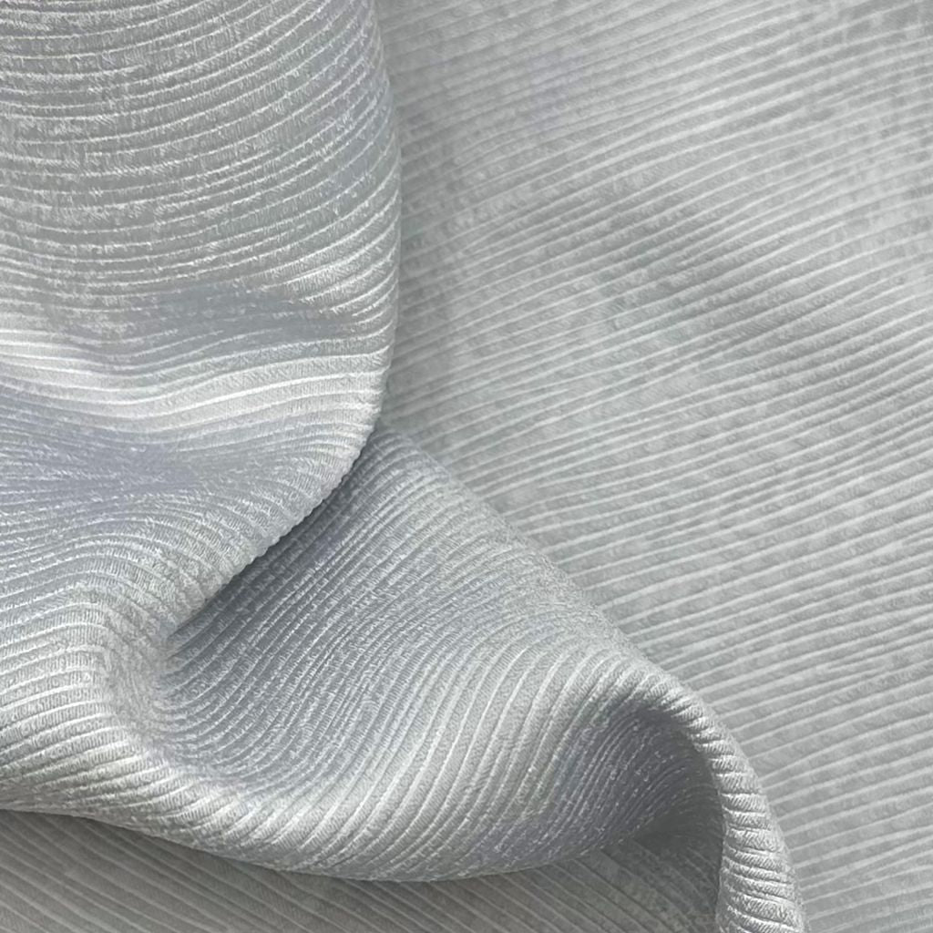 RM Coco Goddard Wide-Width FR Sheer Fog 1391463 Fabric