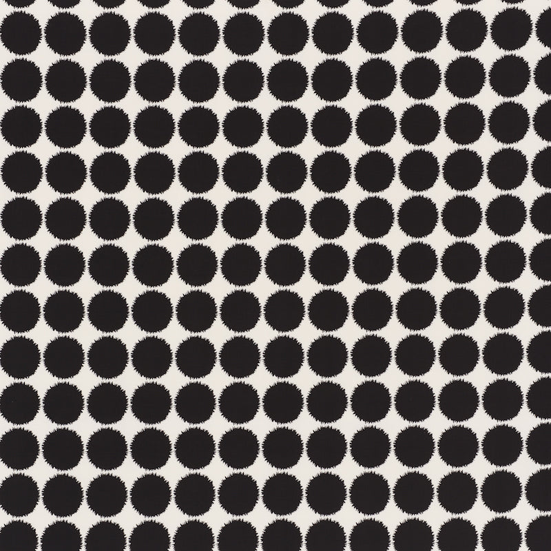 Schumacher Fuzz Ii Indoor/Outdoor Black Fabric