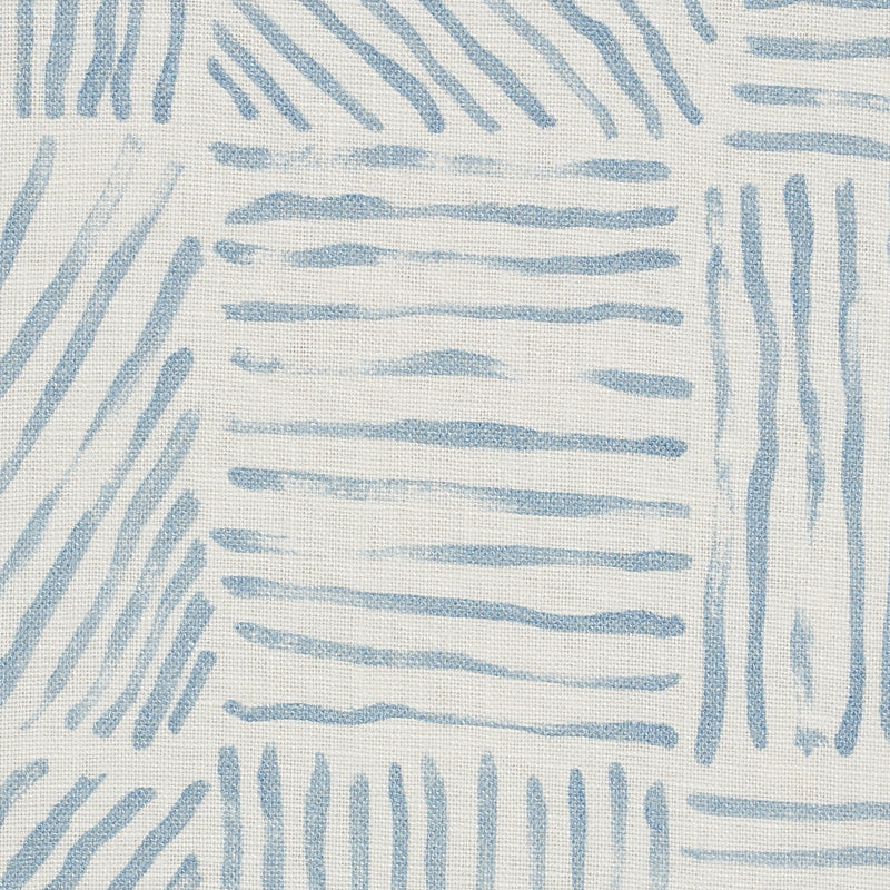 Schumacher 179901 KATAMA in SKY Fabric - CAROLINE Z HURLEY