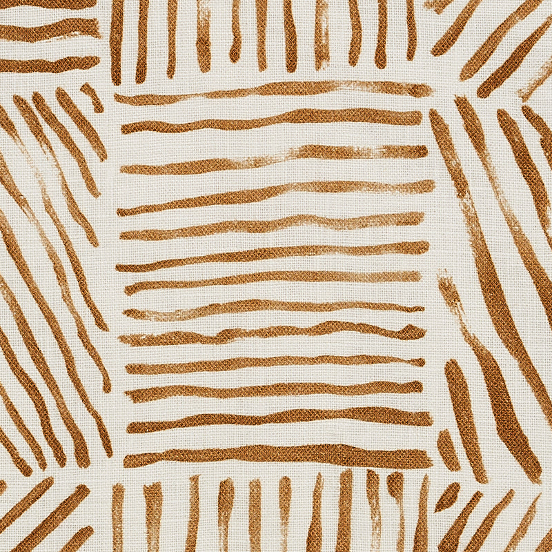 Schumacher 179902 KATAMA in CARAMEL Fabric - CAROLINE Z HURL