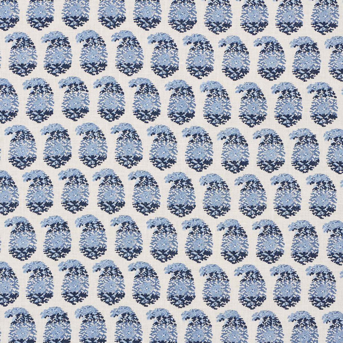 Schumacher 182060 TERRY in BLUE & NAVY Fabric - RITA KONIG