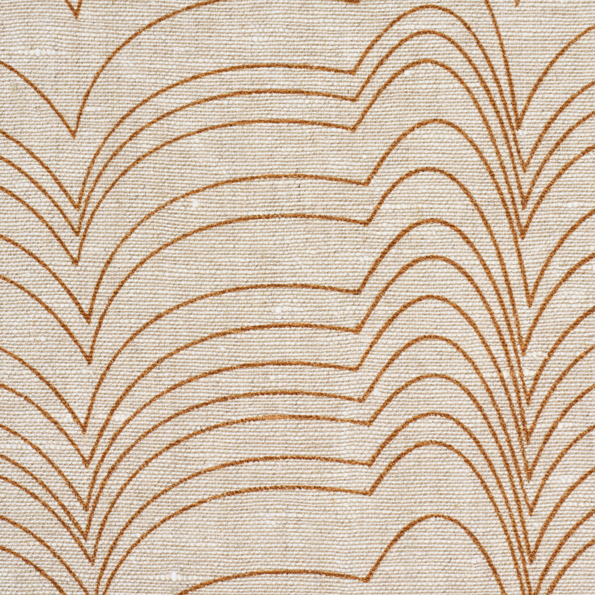 Schumacher 182230 RICHTER LINEN PRINT in NEUTRAL Fabric - ST
