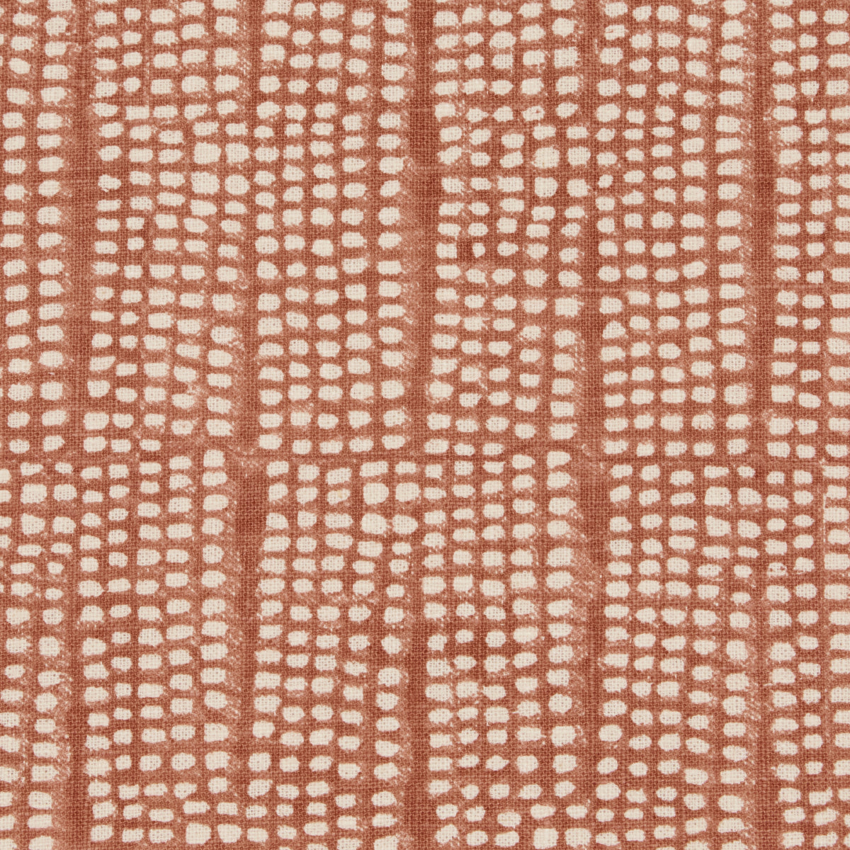 Schumacher 182291 NOLAND BLOCK PRINT in SPICE Fabric - MESA