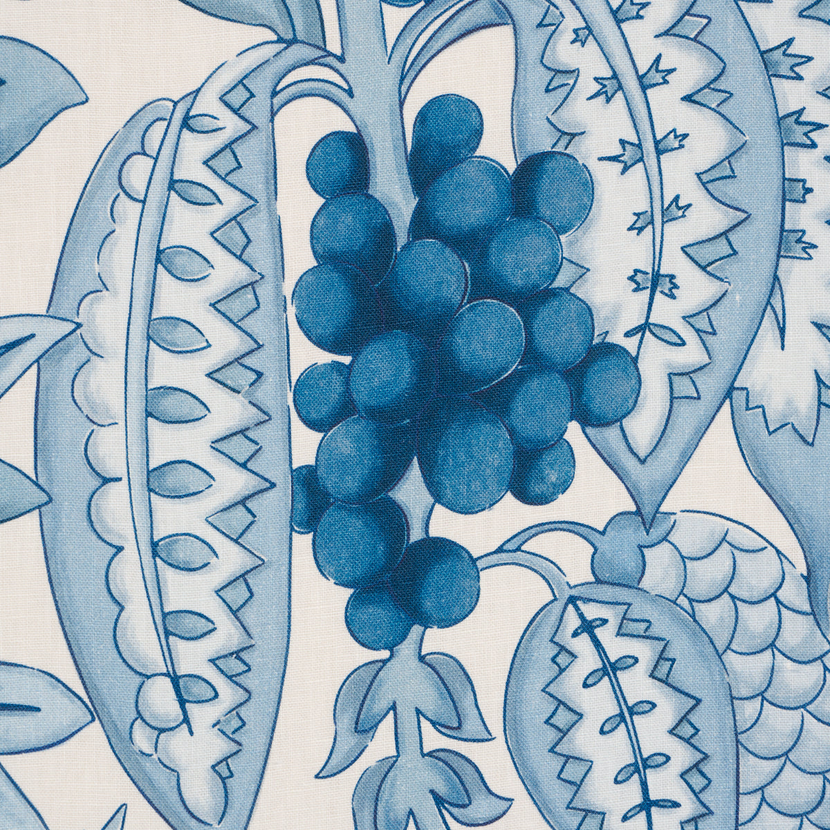 Schumacher 182480 FRUITS DE SAISON in MÉDITERRANÉE Fabric