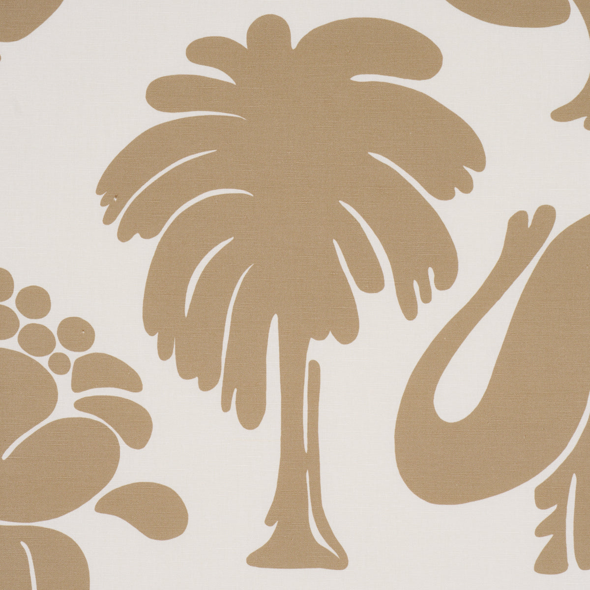 Schumacher 182491 CALL OF THE JUNGLE in NEUTRAL Fabric - CLO