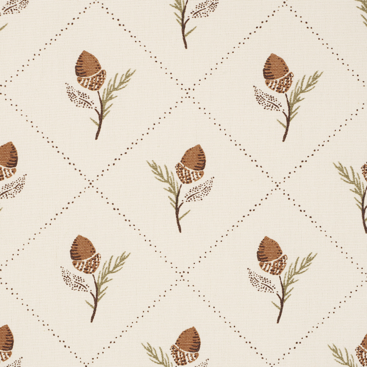 Schumacher 182670 HOLDEN HAND PRINT in CREAM Fabric - A COUN