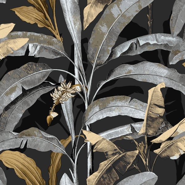 Galerie 18542 Black Banana Tree - Eade's Wallpaper