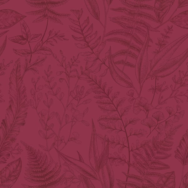 Galerie 18564 Red Botanical - Eade's Wallpaper