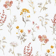 Galerie 1901-3 Red Botanical - Eade's Wallpaper