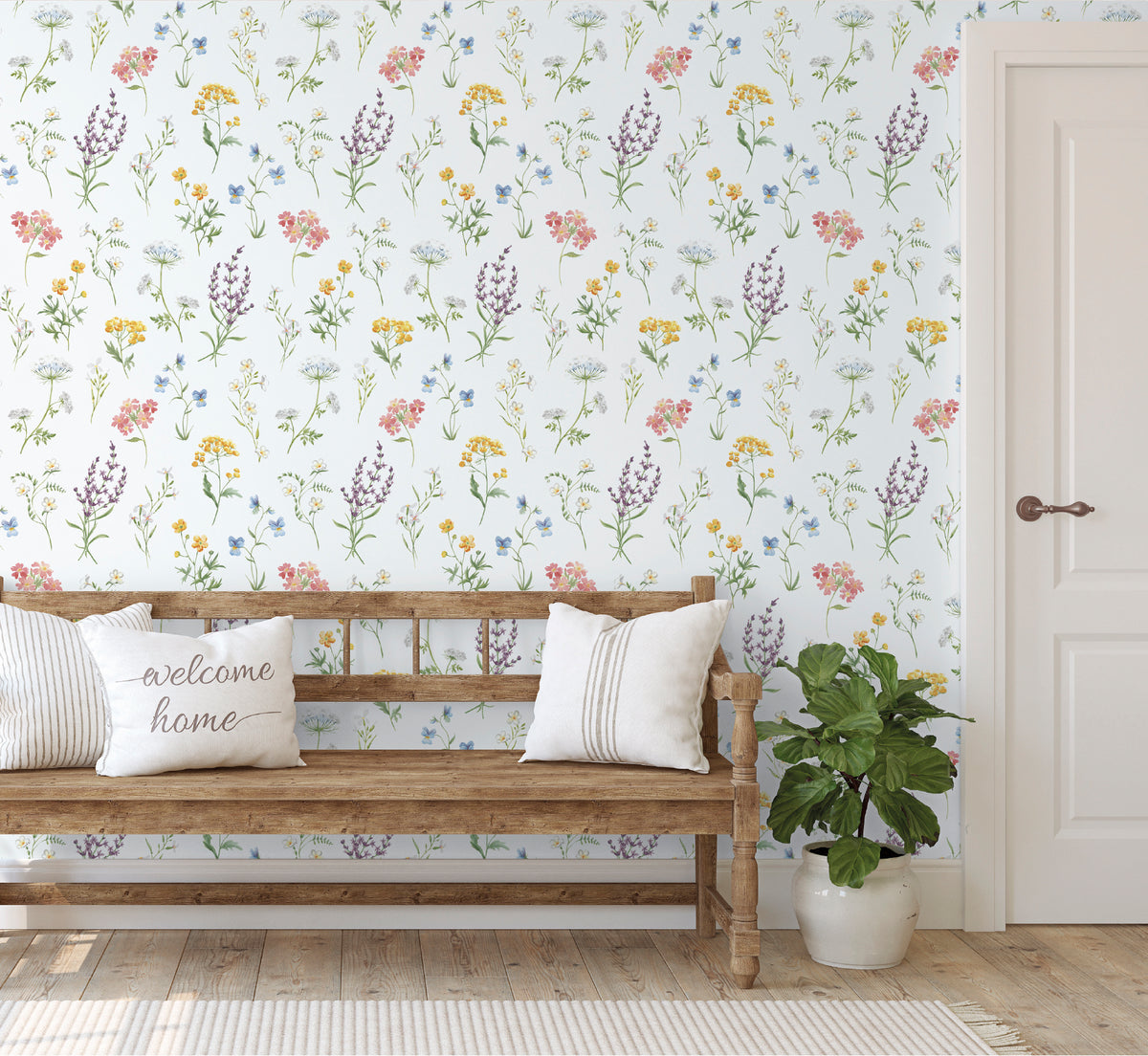 Galerie Spring Blossom BOTANICAL Multi-coloured Wallpaper 19