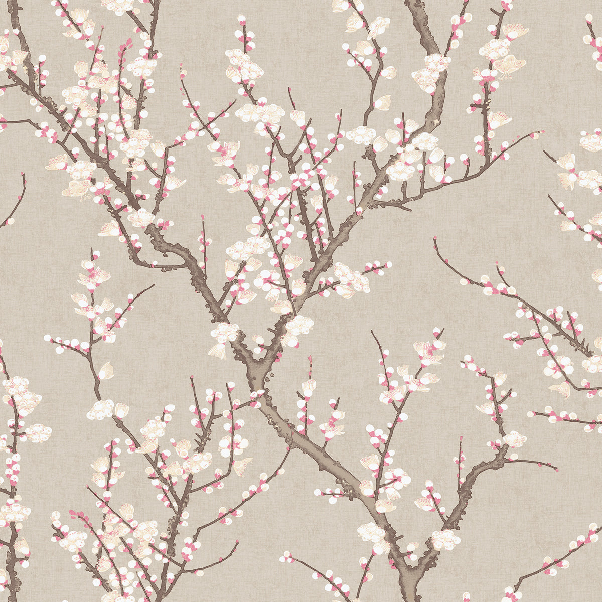 Galerie Spring Blossom Sakura Tree Beige Wallpaper 1903-3