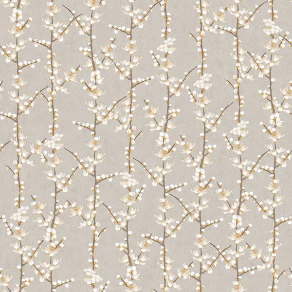 Galerie 1904-2 Beige Sakura Row - Eade's Wallpaper