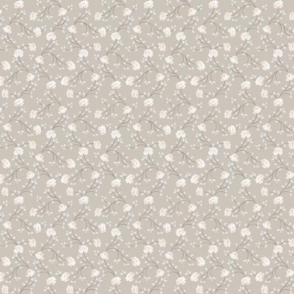 Galerie 1905-3 Beige Petit Flowers - Eade's Wallpaper