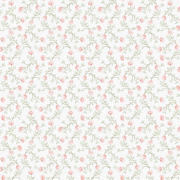 Galerie 1905-5 Pink Petit Flowers - Eade's Wallpaper