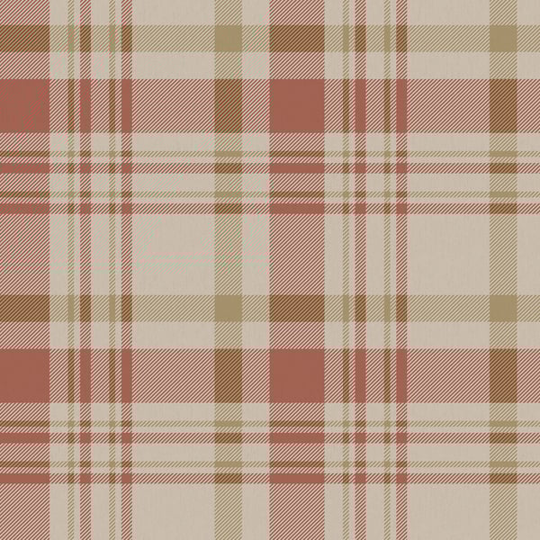 Galerie 1906-4 Red Plaid - Eade's Wallpaper