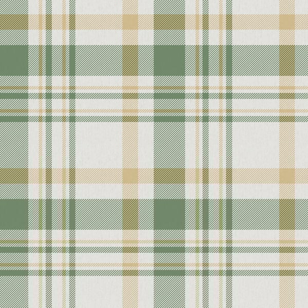 Galerie 1906-5 Green Plaid - Eade's Wallpaper