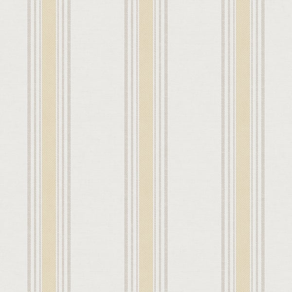Galerie 1909-6 Yellow Stripes - Eade's Wallpaper