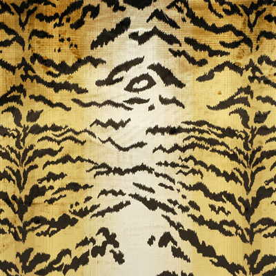 LEE JOFA 2005227.4.0 SILK TIGER VELVET ORO Fabric - Eade's Wallpaper