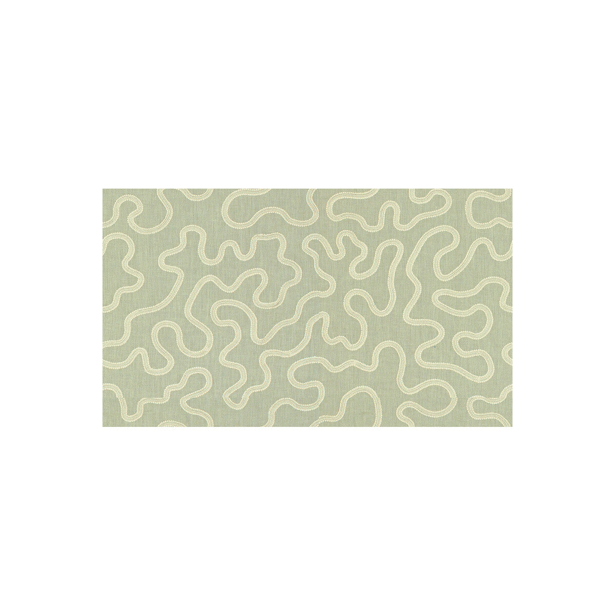 LEE JOFA 2010140.311.0 WINDING WAY LICHEN Fabric - Eade's Wallpaper