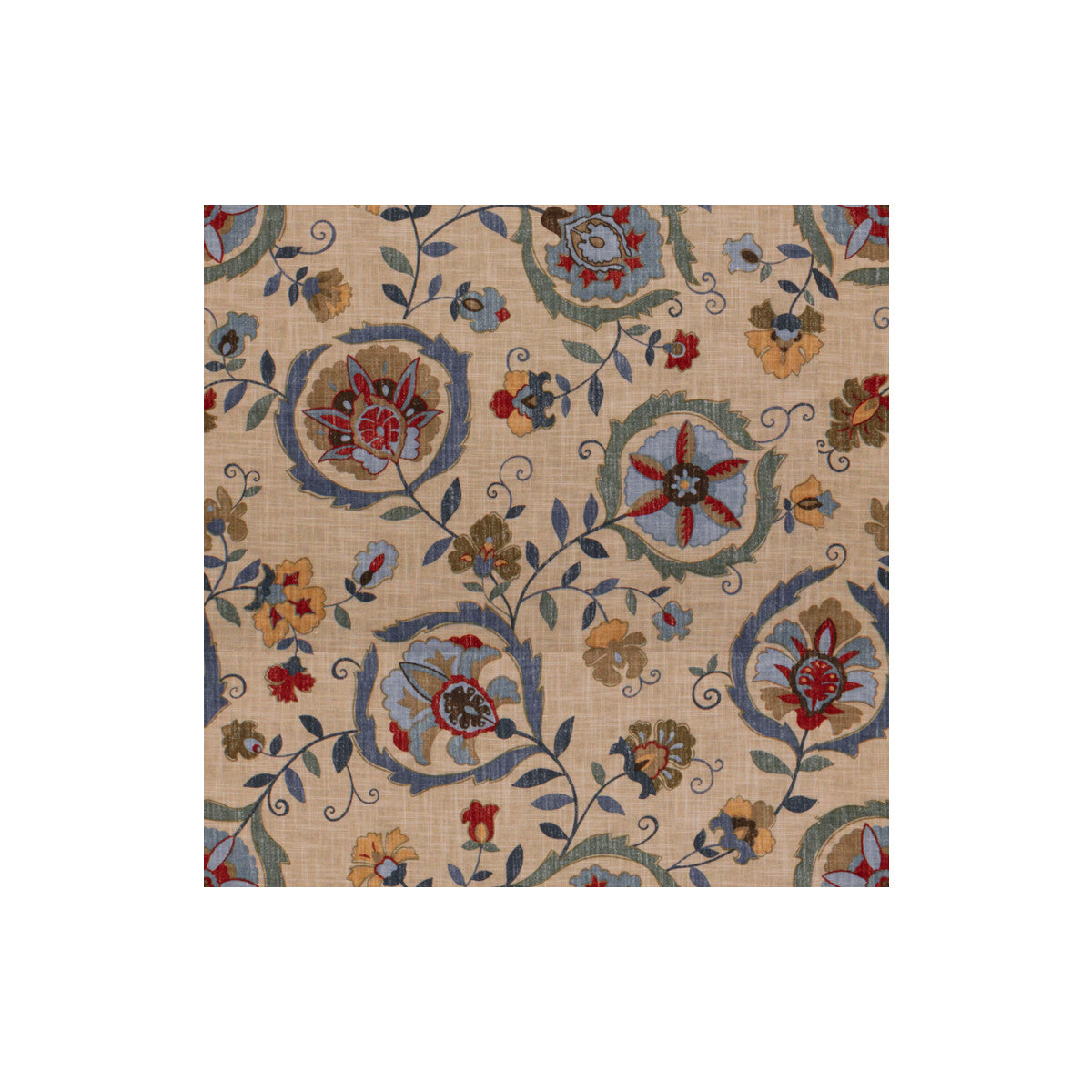 LEE JOFA 2011130.315.0 MONTMARTRE SKY/SAGE Fabric - Eade's Wallpaper