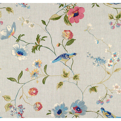 LEE JOFA 2013119.11.0 MEADOWOOD MIST Fabric - Eade's Wallpaper