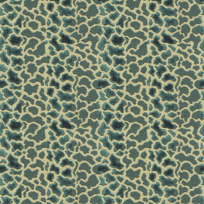 LEE JOFA 2015120.5.0 TIMBUKTU VELVET BLUE Fabric - Eade's Wallpaper