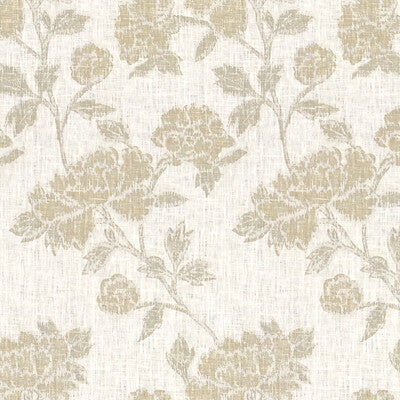 LEE JOFA 2015147.116.0 GRACIELA IVORY/BEIGE Fabric - Eade's Wallpaper