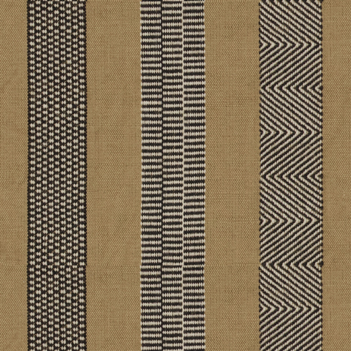 LEE JOFA 2017100.168.0 BERBER CAMEL/ONYX Fabric - Eade's Wallpaper