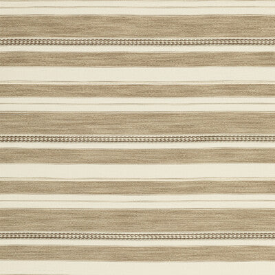LEE JOFA 2017143.116.0 ENTOTO STRIPE IVORY/FLAX Fabric - Eade's Wallpaper