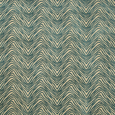LEE JOFA 2017146.53.0 AWASH VELVET TEAL Fabric - Eade's Wallpaper